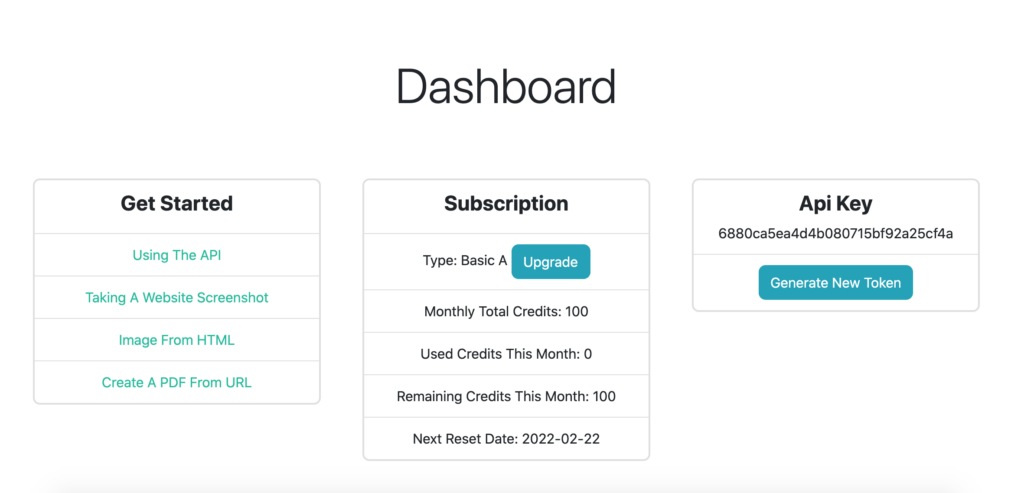 Dashboard